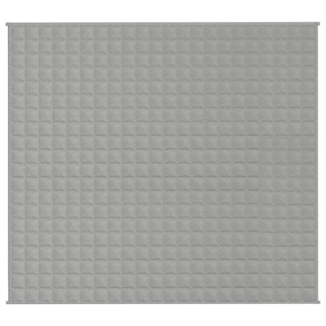 Berkfield Home Weighted Blanket Grey 200x230 cm 9 kg Fabric - image 1