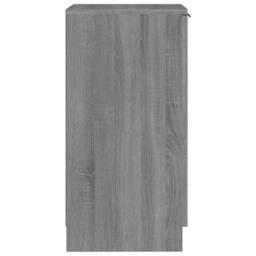 Berkfield Home Shoe Cabinet Grey Sonoma 30x35x70 cm Engineered Wood - Size: 30 x 35 x 70 cm - thumbnail 7