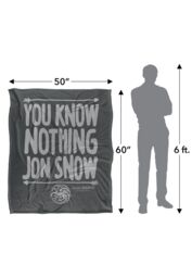 Warner Brothers Game Of Thrones Officially Licensed Silky Touch Super Soft Throw Blanket 152 x 127 cm in White - thumbnail 5