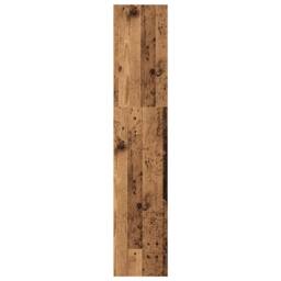Berkfield Home Decorative Bookcase Old Wood 40x30x152 cm Engineered Wood in Brown - Size: 40 x 30 x 152 cm - thumbnail 6