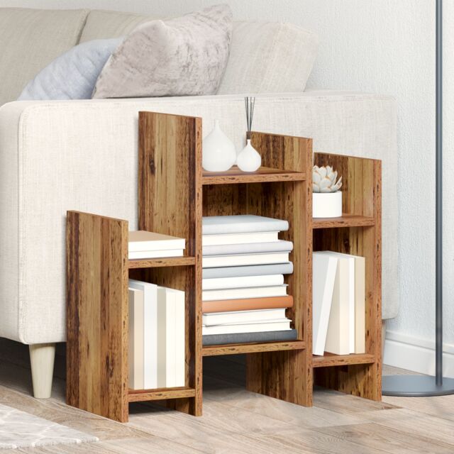 Berkfield Home Side Cabinet Old wood 60 x 26 x 60 cm Engineered wood in Brown - image 1