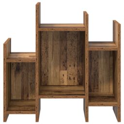 Berkfield Home Side Cabinet Old wood 60 x 26 x 60 cm Engineered wood in Brown - thumbnail 5