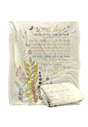 Slingshot Publishing Some Days Silky Touch Super Soft Throw Blanket 152 X 127 cm in White - thumbnail 2