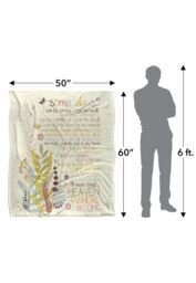 Slingshot Publishing Some Days Silky Touch Super Soft Throw Blanket 152 X 127 cm in White - thumbnail 5