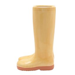 The Cottage Garden Yellow Wellies Large Ceramic Vase - thumbnail 4