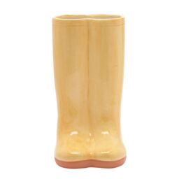 The Cottage Garden Yellow Wellies Large Ceramic Vase - thumbnail 3