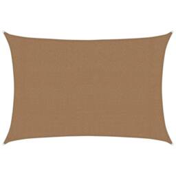 Berkfield Home Sunshade Sail 160 g/m¬≤ Taupe 3x4.5 m HDPE - thumbnail 2
