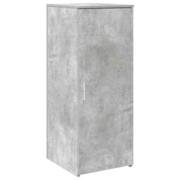 Berkfield Home Reception Desk Concrete Grey 135x50x103.5 cm Engineered Wood - thumbnail 9
