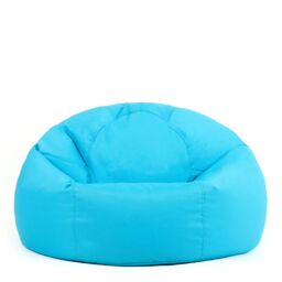 icon Classic Indoor Outdoor Bean Bag Yellow Bean Bag Chair in Aqua - thumbnail 3