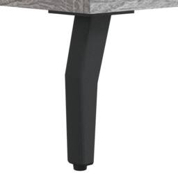 Berkfield Home Shoe Bench Grey Sonoma 102x35x55 cm Engineered Wood - Size: 102 x 35 x 55 cm - thumbnail 9