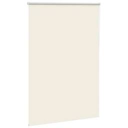 Berkfield Home Roller Blind Blackout Off-White 160x175 cm Fabric Width 156.6 cm… in White - thumbnail 3