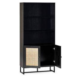 Cheshire Premium Portree Tall Bookcase in Black - thumbnail 2