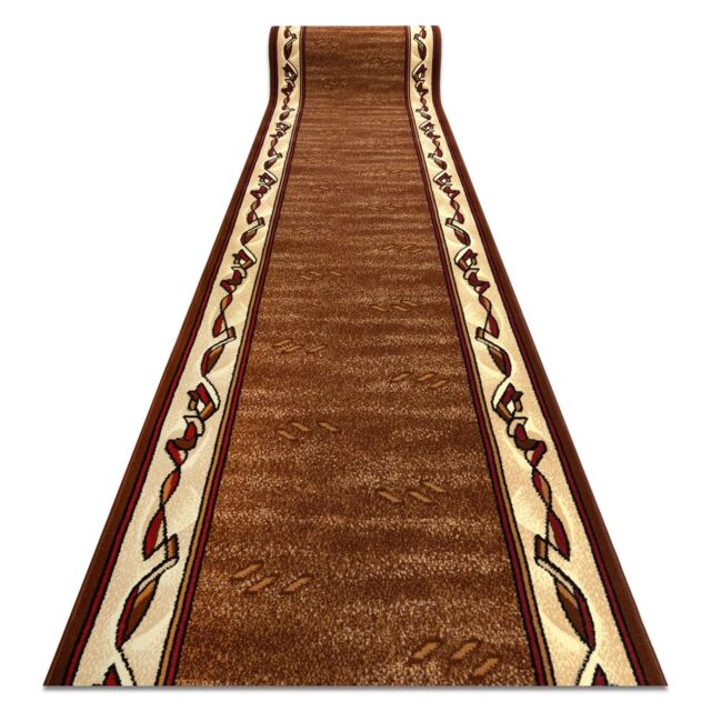 RugsX Bcf Filip Runner in Brown - Size: 120 cm x 460 cm - image 1