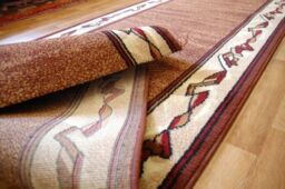 RugsX Bcf Filip Runner in Brown - Size: 120 cm x 460 cm - thumbnail 4
