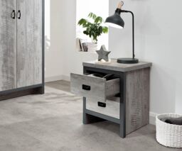 GFW Boston 4 Piece Bedroom Set in Grey - thumbnail 3