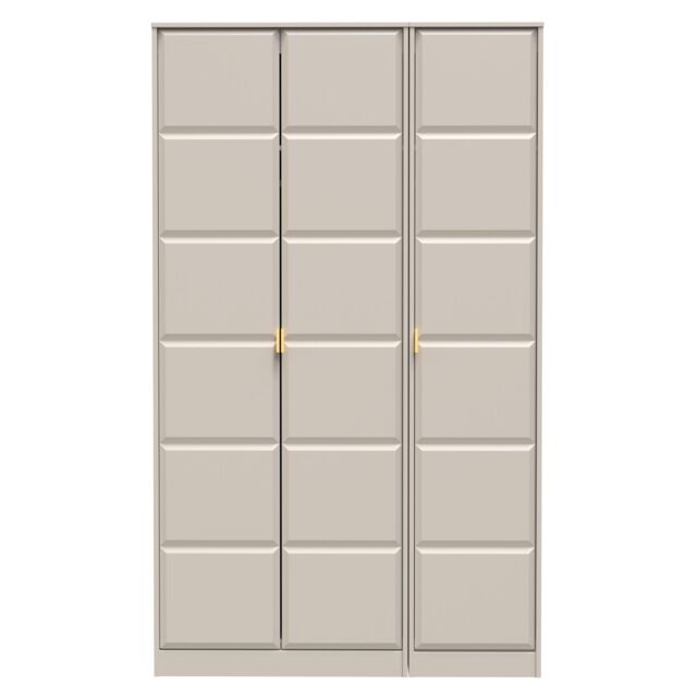 Ready Assembled 2 U Metro 3 Door Wardrobe (Ready Assembled) in Taupe - Size: Large - image 1