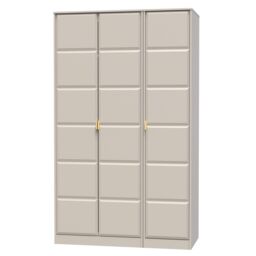 Ready Assembled 2 U Metro 3 Door Wardrobe (Ready Assembled) in Taupe - Size: Large - thumbnail 3