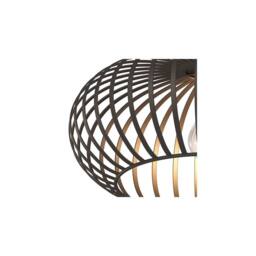 Netlighting Max Semi Flush Ceiling Light Rust Colored 1x E27 in Brown - thumbnail 3