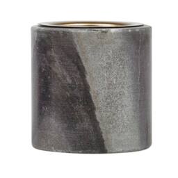 EONLION 1X 7CM Natural Marble Stone Light Candle Holder Home Decor in Grey - Size: 1X 7 cm