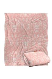 Netflix Bridgerton Heart Rings & Ribbon Soft Throw Blanket 152 X 127 Cm - thumbnail 2