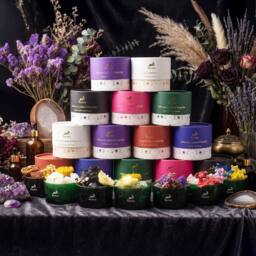 Serenityy Hop Hare Diffusing Crystals & Floral Set - The Magician in Green - thumbnail 6