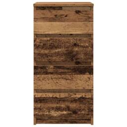 Berkfield Home Sideboard Old Wood 37.5x35x76 cm Engineered Wood in Brown - thumbnail 6