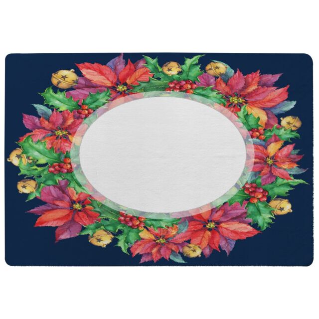 Benjamin Tate Design Holly & Bright Leaves Rug in Natural - Size: Large - image 1