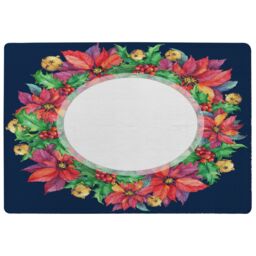Benjamin Tate Design Holly & Bright Leaves Rug in Natural - Size: Large - thumbnail 1