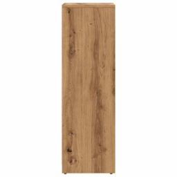 Berkfield Home Bathroom Cabinet Artisan Oak 30x30x95 cm Engineered Wood in Brown - Size: 30 x 30 x 95 cm - thumbnail 5