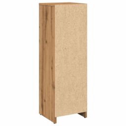 Berkfield Home Bathroom Cabinet Artisan Oak 30x30x95 cm Engineered Wood in Brown - Size: 30 x 30 x 95 cm - thumbnail 6