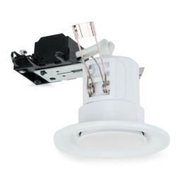 ValueLights Downlight Fire Rated Ceiling Light Fitting 20 Pack With Warm White Bulbs - thumbnail 1