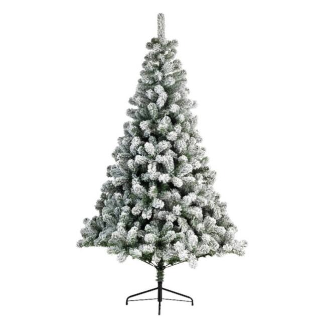 Samuel Alexander 4ft Snowy Imperial Pine White Green Fir Artificial Christmas Tree - image 1