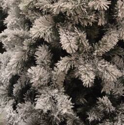 Samuel Alexander 4ft Snowy Imperial Pine White Green Fir Artificial Christmas Tree - thumbnail 2