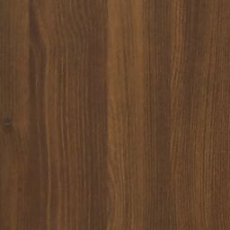 Berkfield Home Side Table Brown Oak 59x36x38 cm Engineered Wood - Size: 59 x 36 x 38 cm - thumbnail 6