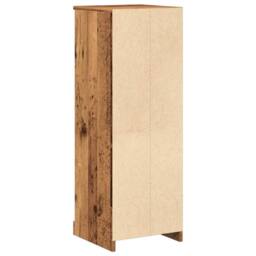 Berkfield Home Highboard Old Wood 36x35.5x103.5 cm Engineered Wood in Brown - thumbnail 7