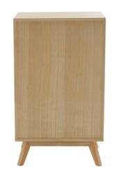 Orsina Versatile Design 3 Drawer Bedside Table, Industrial Design Table For Bedroom, Everyday Use Lounge Table in Grey - thumbnail 2