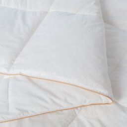 Snug City Luxury 13.5 Tog Goose Feather & Down Duvet 100% Cotton Cover in White - Size: King - thumbnail 4