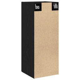 Berkfield Home Wall Mounted Cabinet Black Oak 34.5x34x90 cm Engineered Wood - thumbnail 8