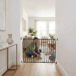 Safetots Natural Screw Fit Baby Gate Screw Fit Baby Gate in Black - Size: 70 cm - 80 cm - thumbnail 6