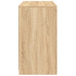 Berkfield Home Sideboard with LED Lights Sonoma Oak 60.5x37x67 cm in Brown - thumbnail 8