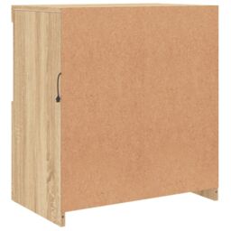 Berkfield Home Sideboard with LED Lights Sonoma Oak 60.5x37x67 cm in Brown - thumbnail 9