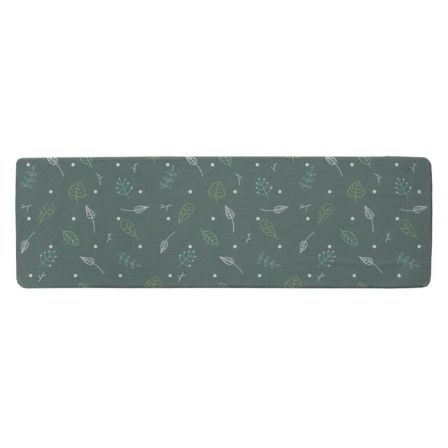 Benjamin Tate Design Hand Drawn Leaves Runner Rug in Natural - Size: 67 cm x 230 cm - image 1