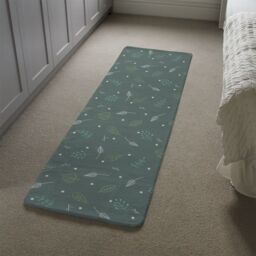 Benjamin Tate Design Hand Drawn Leaves Runner Rug in Natural - Size: 67 cm x 230 cm - thumbnail 4