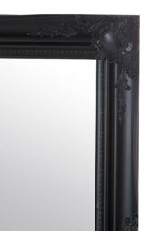 MirrorOutlet 'Hamilton' Black Antique Design Large Wall Mirror 137cm x 76cm - Size: 137 cm x 76 cm - thumbnail 3