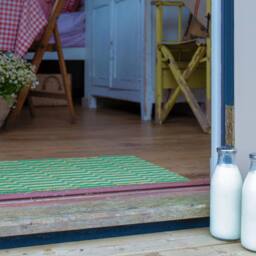 Artsy Mats Elizabeth Olwen Green Wave Coir Doormat (60x40cm) - Size: 40 x 60 cm - thumbnail 4