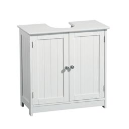 Orsina Portland Under Sink Cabinet in White - thumbnail 3