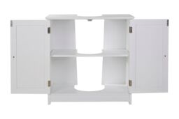 Orsina Portland Under Sink Cabinet in White - thumbnail 2