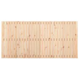 Berkfield Home Wall Headboard 185x3x90 cm Solid Wood Pine in Natural - Size: 185 x 3 x 90 cm - thumbnail 4