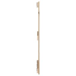 Berkfield Home Wall Headboard 185x3x90 cm Solid Wood Pine in Natural - Size: 185 x 3 x 90 cm - thumbnail 5