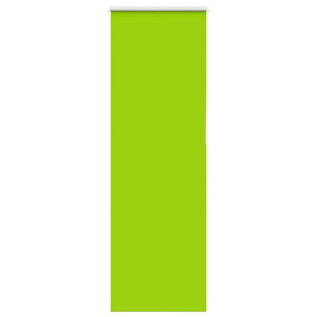 Berkfield Home Roller Blind Blackout Leaves Green 40x130 cm Fabric Width 35.7 cm Polyester - image 1